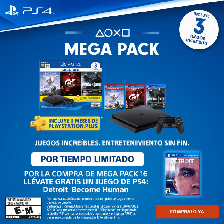 Por lo tanto Dibujar Comportamiento Consola Playstation 4 1TB +3 Juegos + Suscripción 3 Meses PlayStation Plus  | Gamers Colombia