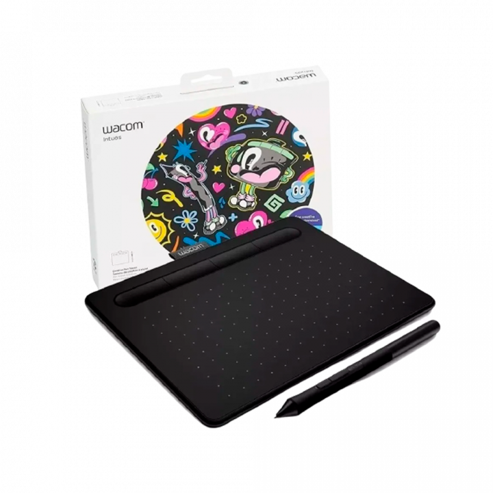 Tableta Digitalizadora Wacom Intuos S CTL4100WLK0AA Usb Bluetooth