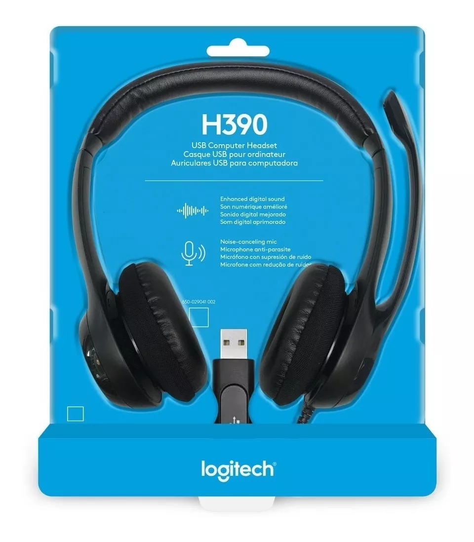 Logitech-H390-Usb-Headset
