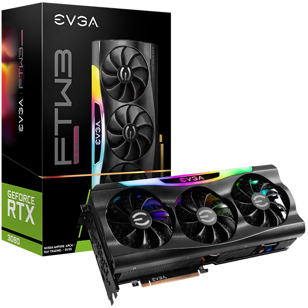 EVGA GEFORCE RTX 3080 FTW3