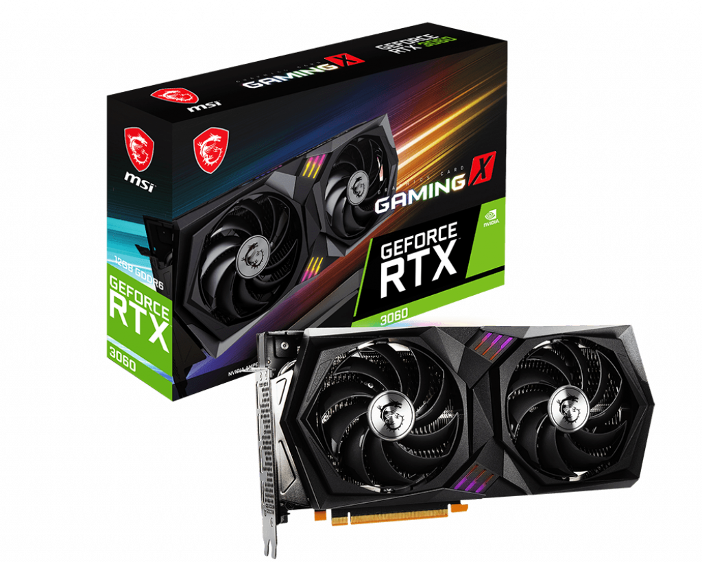 MSI Geforce RTX 3060 12GB GDDR6 Gaming X