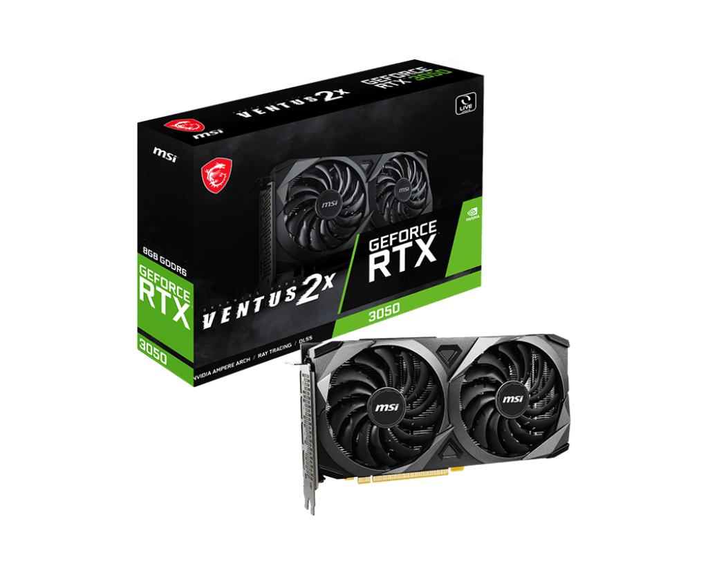 MSI-Nvidia-Geforce-RTX-3050-Ventus-2X-6GB-GDDR6